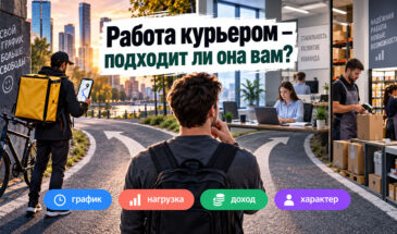 Кому подходит работа курьером, а кому лучше выбрать другую подработку